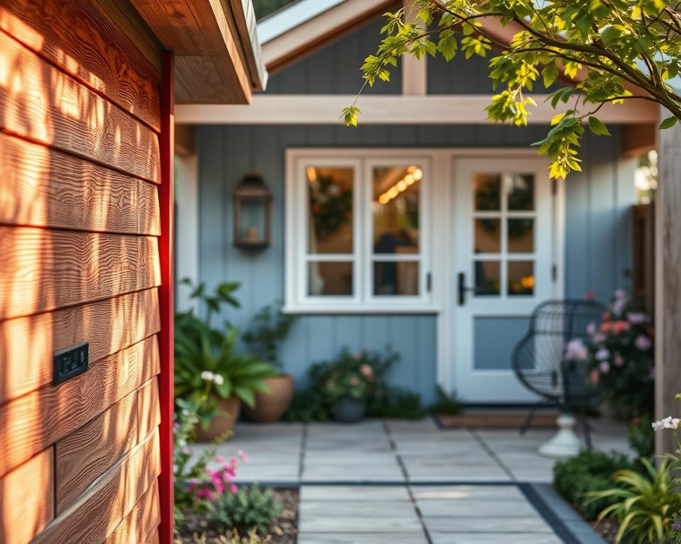 Farbwahl Gartenhaus Kontraste