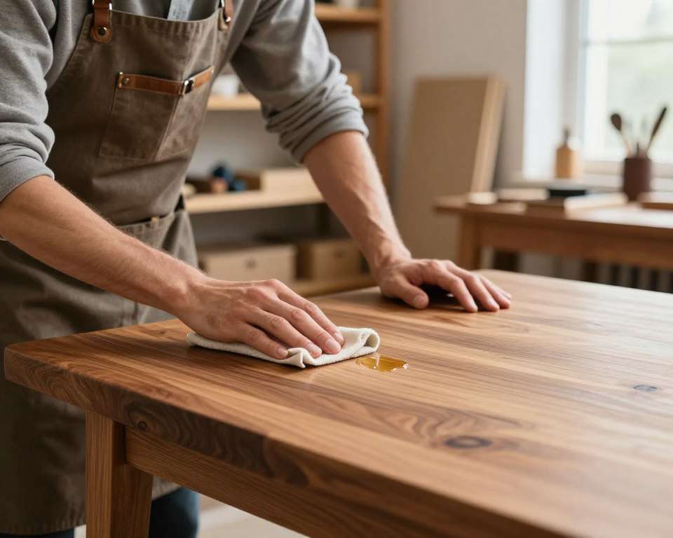 Fehler beim Holzmöbel ölen vermeiden
