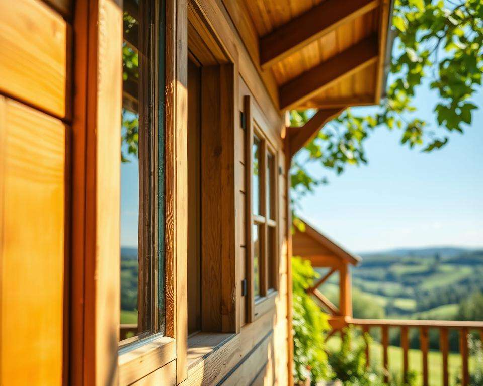 Fenster Wartung Pflege Gartenhaus