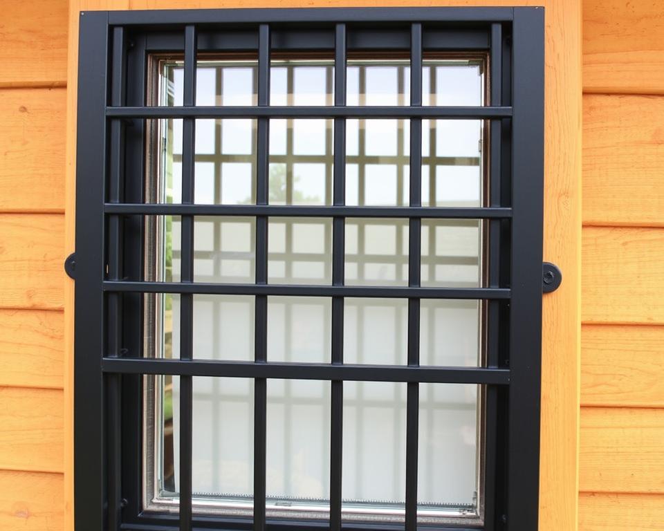 Fenstersicherung Gartenhaus