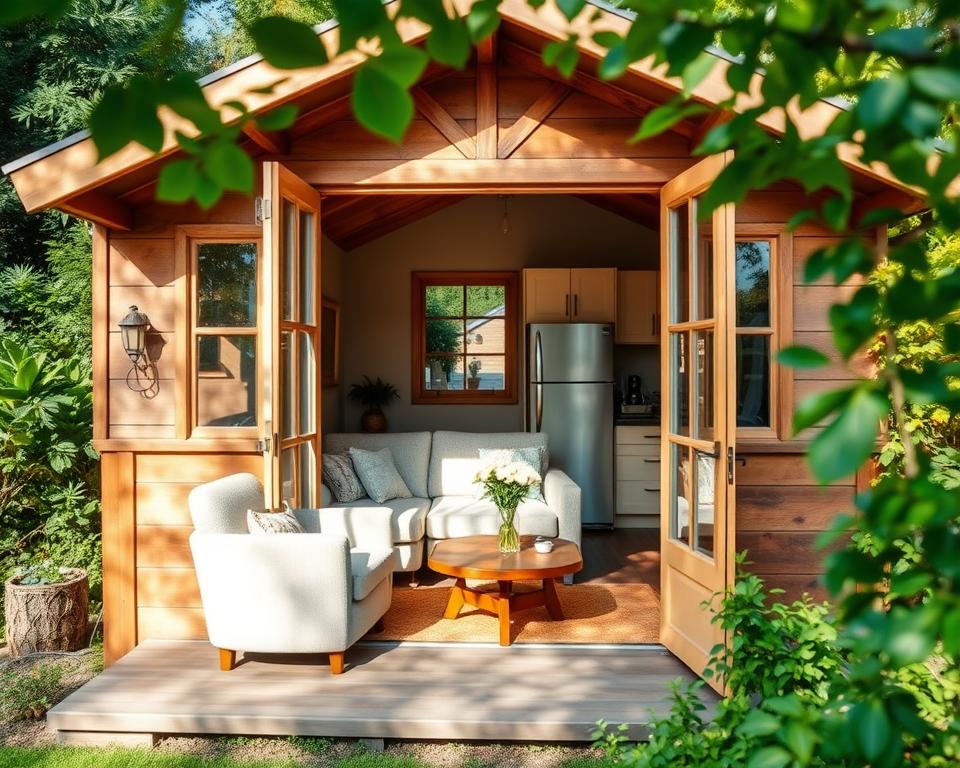 Ferienwohnung im Gartenhaus