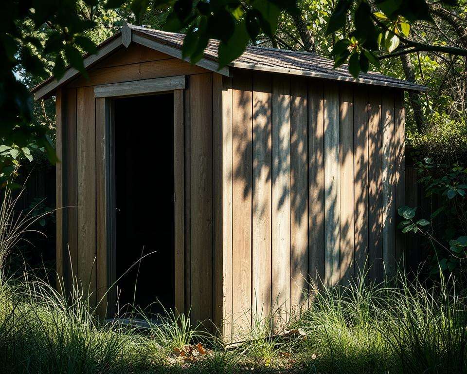 Feuchtigkeitsprobleme erkennen im Gartenhaus