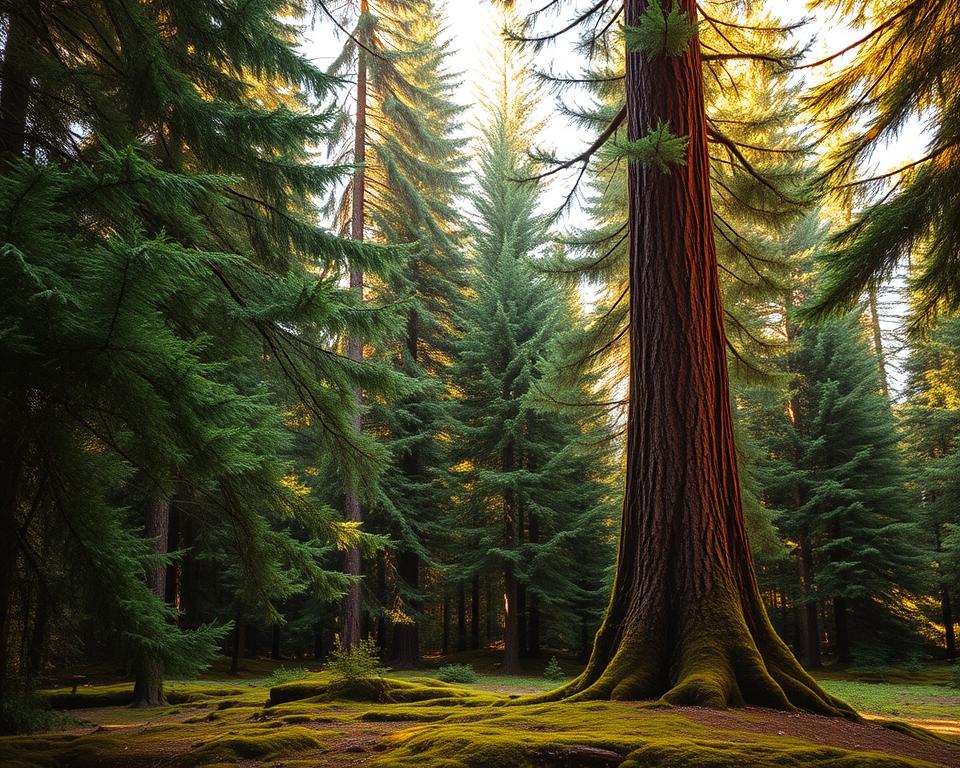Fichte im Wald