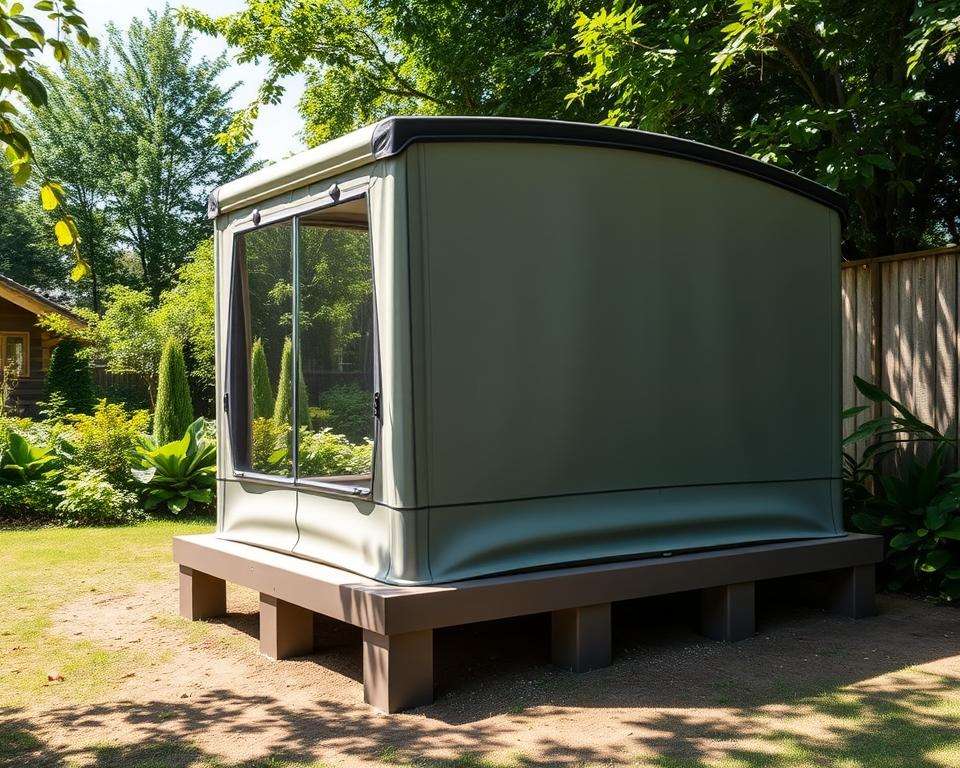 Flexibilität Kunststoff Gartenhaus Fundament