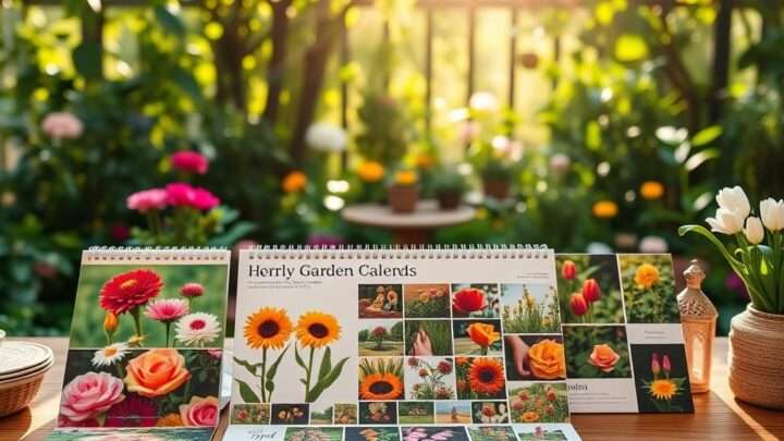 Fotokalender mit eigenen Gartenmotiven erstellen