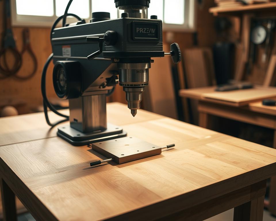 Fräsmaschine Einbau