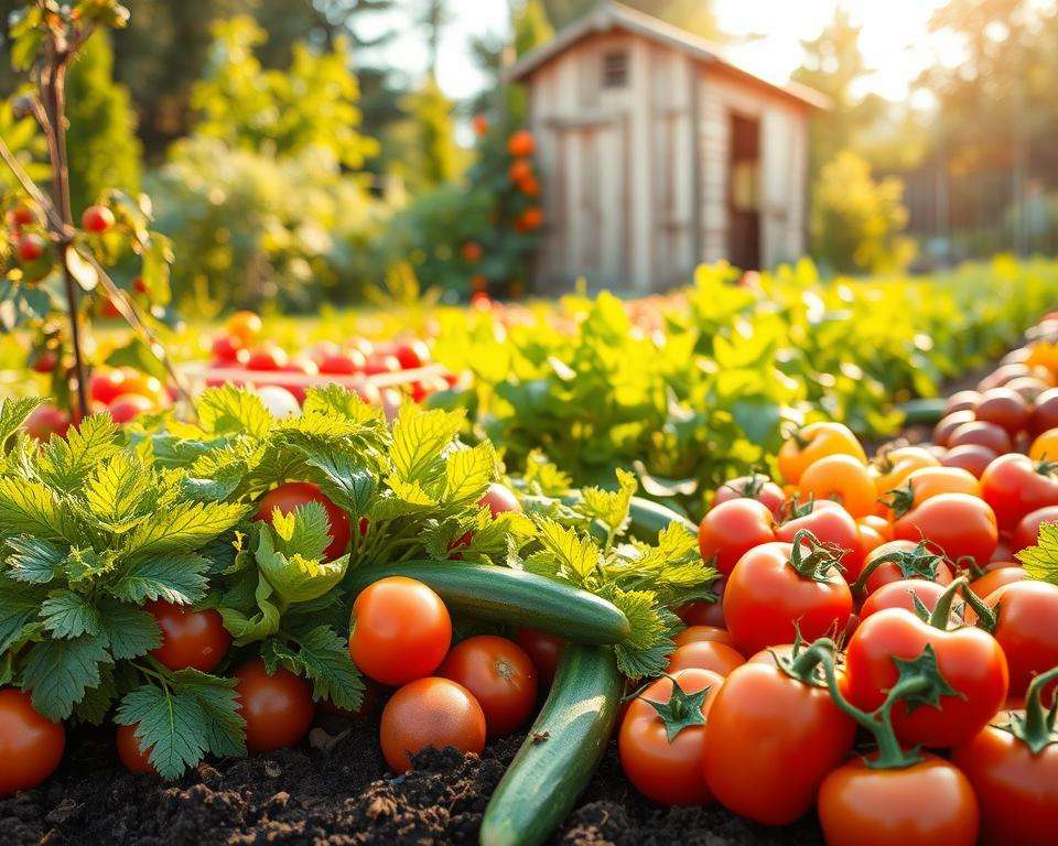 Frische Vitamine aus dem Garten