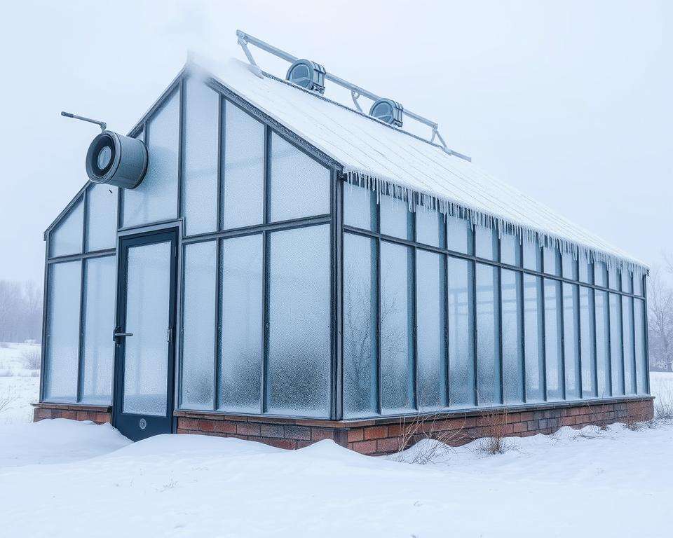 Frostschutz Gewächshaus