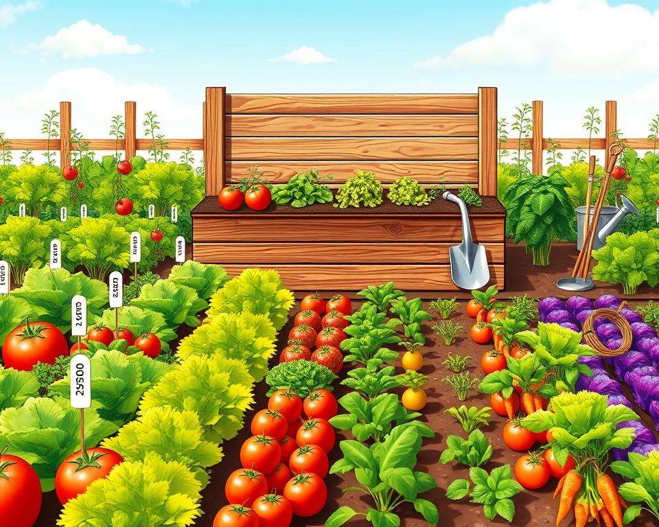Fruchtfolge Hochbeet Anbauplanung