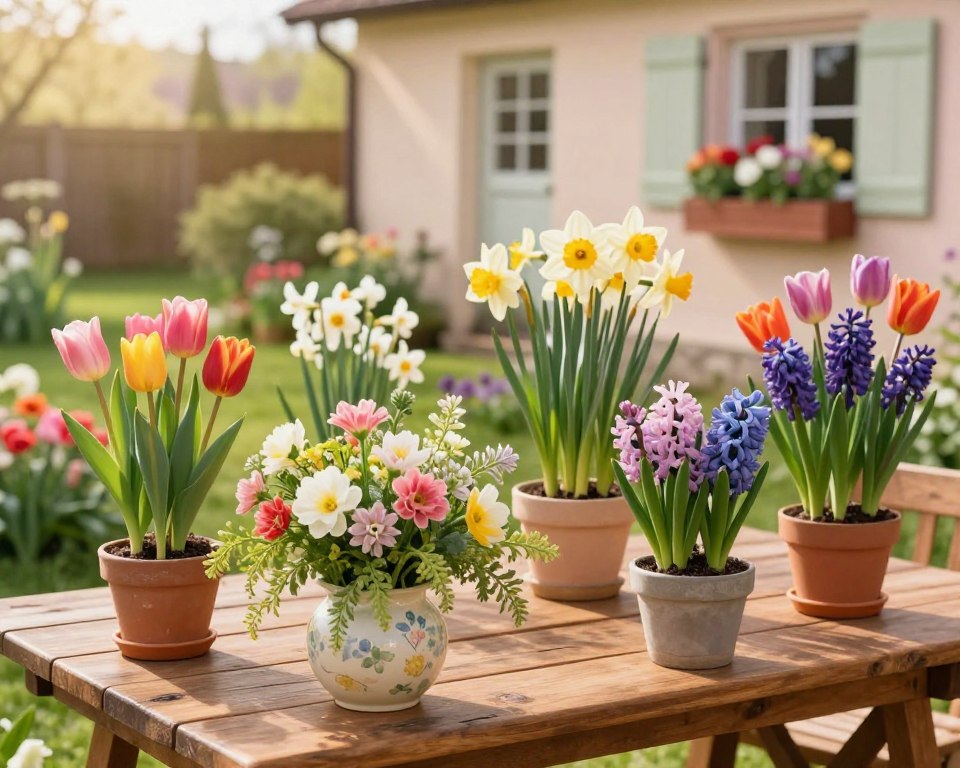 Frühlingsblumen Dekoration