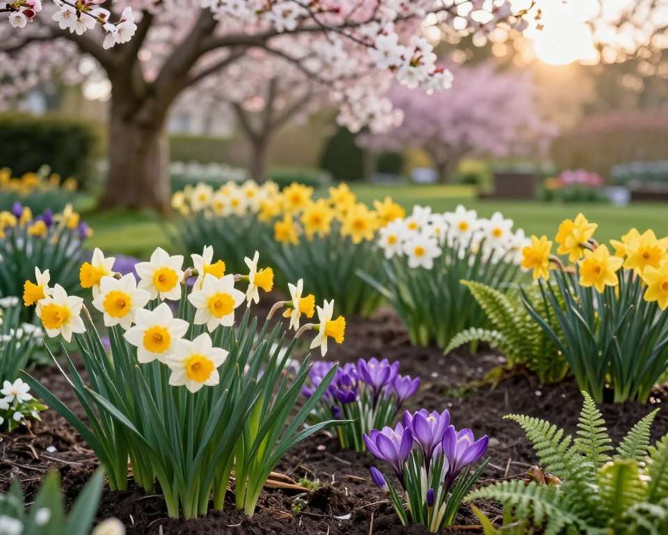 Frühlingsblumen für Blumenbeet anlegen Frühlingsblumen für Blumenbeet anlegen