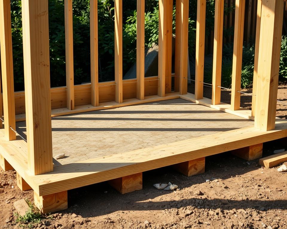 Fundament Schalung Vorbereitung