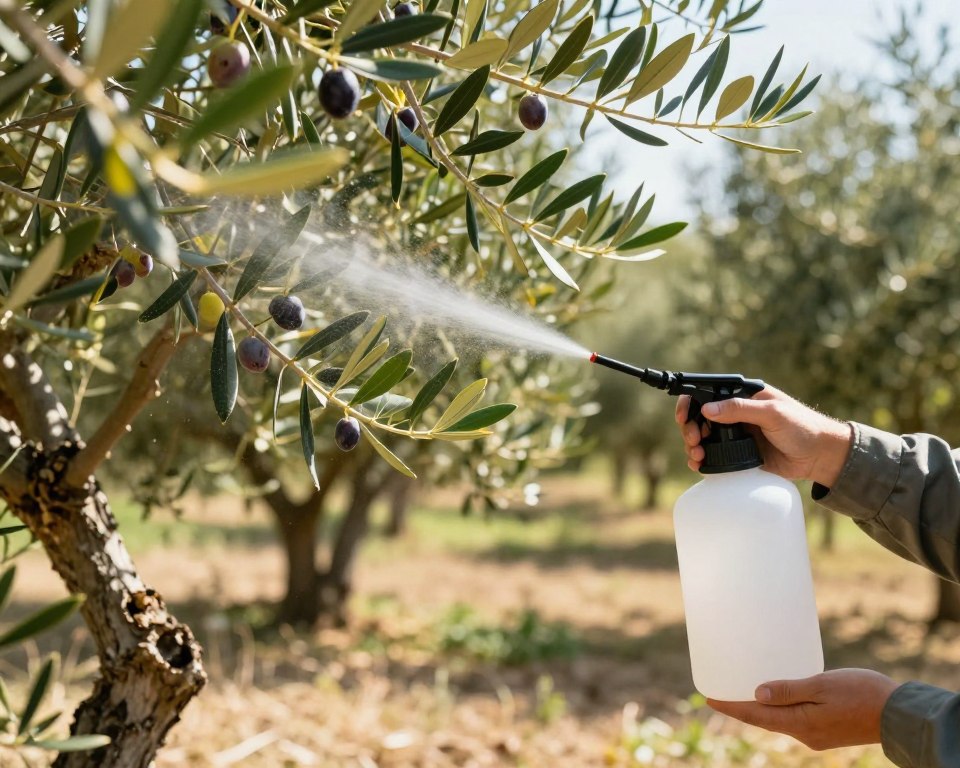 Fungizide Olivenbaum Behandlung