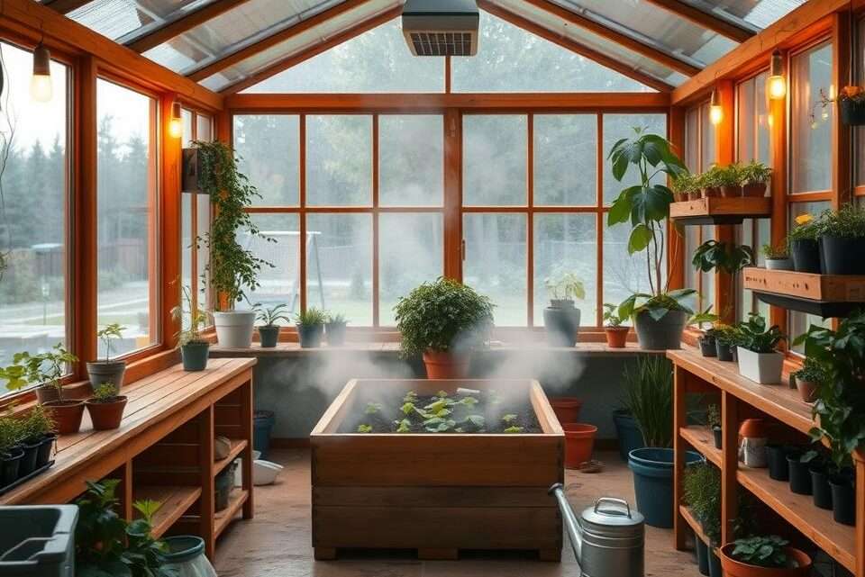 Gärtnern im Winter: So halten Sie Ihr Gewächshaus mit einfachen Tipps warm