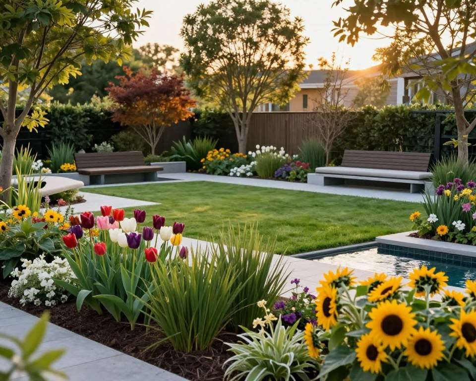 Ganzjährig attraktiver Garten Planung Ganzjährig attraktiver Garten Planung