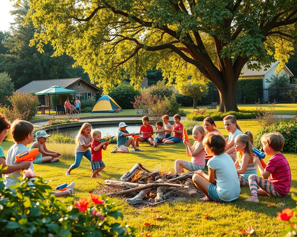 Garten Ferienlager Aktivitäten