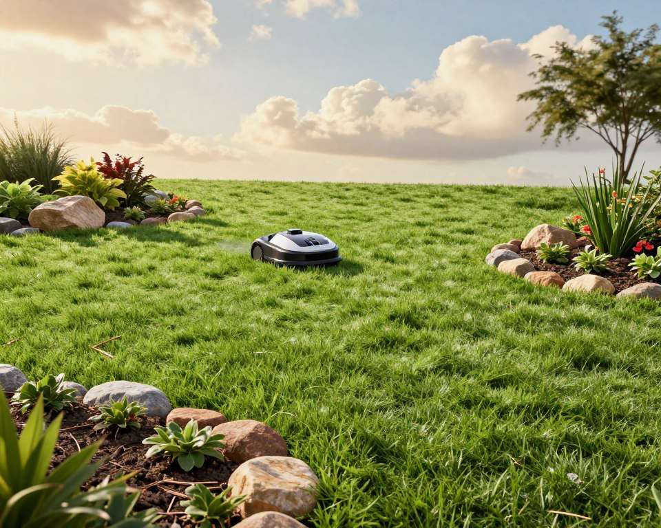 Garten Vorbereitung für Mähroboter