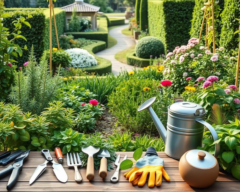 Garten organisieren Schritt für Schritt