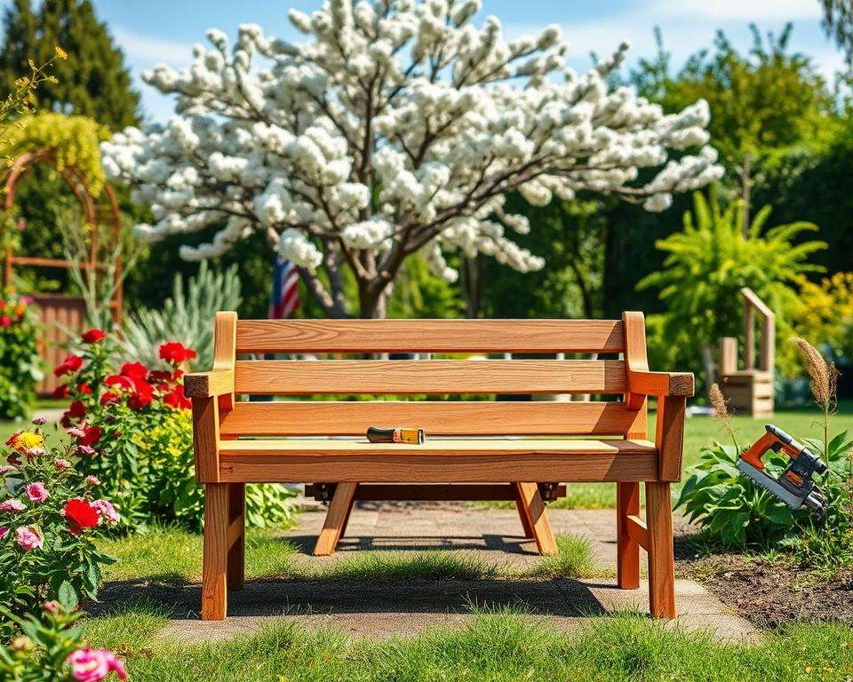 Gartenbank Probleme vermeiden