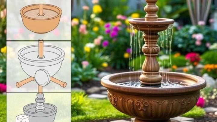So bauen Sie Ihren Gartenbrunnen selber – Anleitung