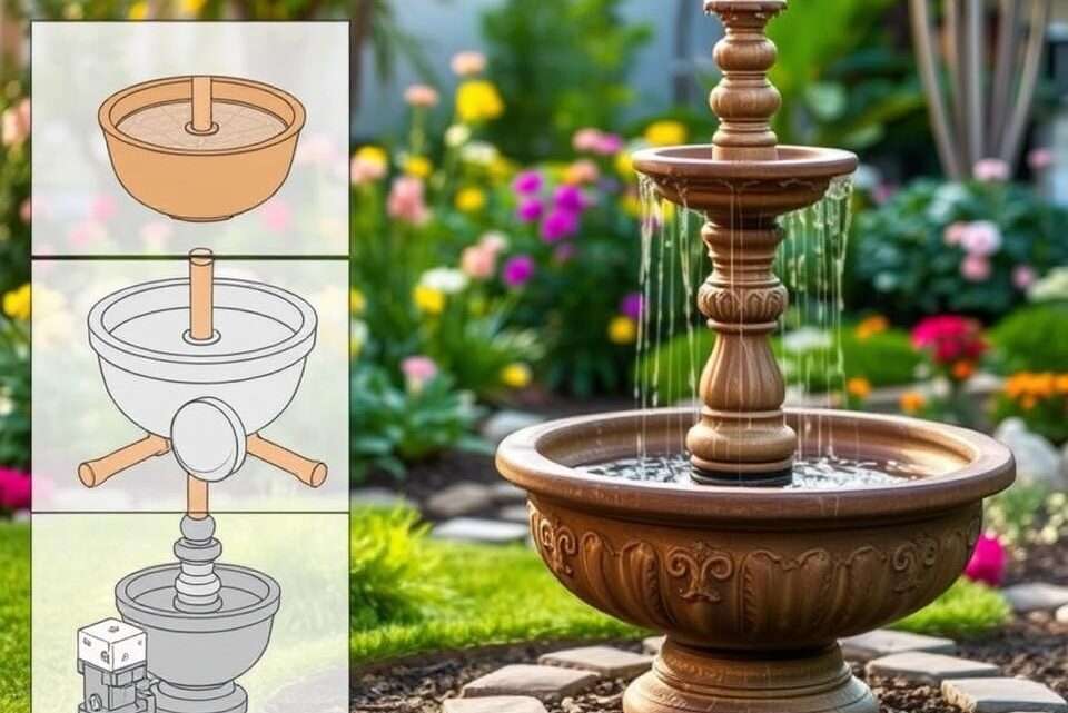 So bauen Sie Ihren Gartenbrunnen selber – Anleitung