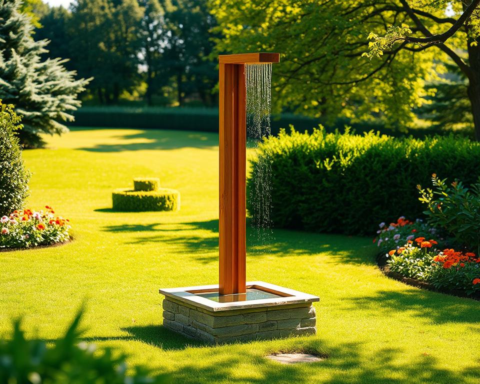 Gartendusche Standortwahl