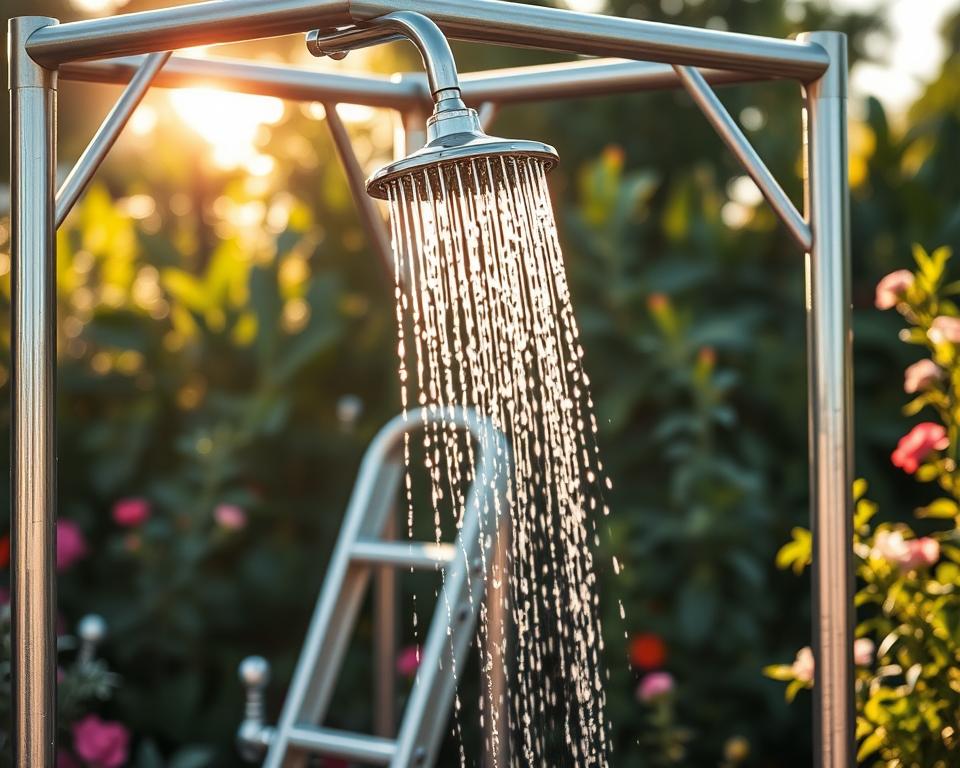 Gartendusche Wartung