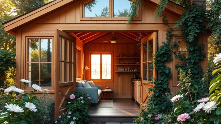 Gartenhaus mit Schlafboden selbst bauen: Eine Anleitung