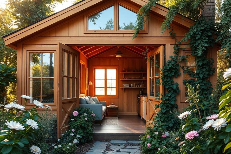 Gartenhaus mit Schlafboden selbst bauen: Eine Anleitung Gartenhaus mit Schlafboden selbst bauen: Eine Anleitung