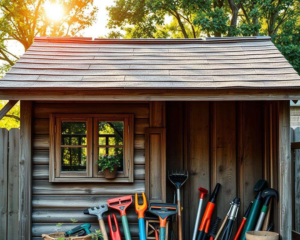 Gartenhaus Abdichtung