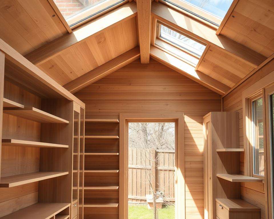 Gartenhaus Belüftungssystem