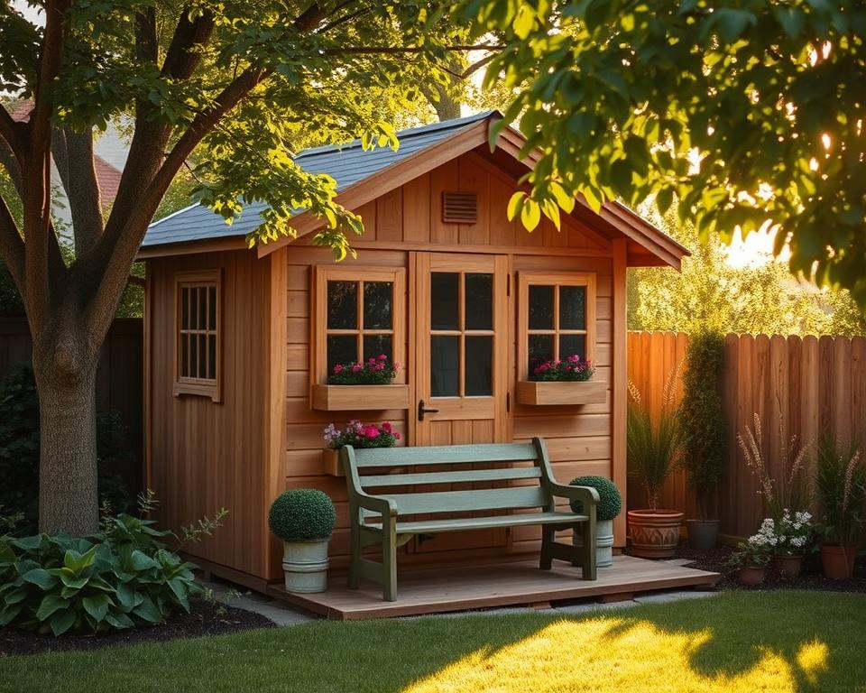 Gartenhaus Einzelaufbau Tipps