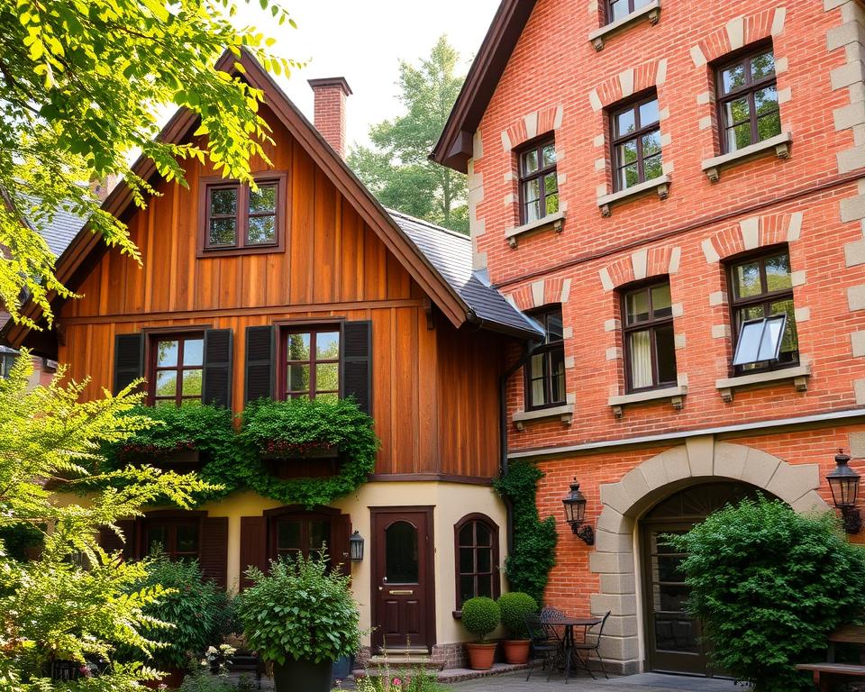 Gartenhaus Farbabstimmung mit Haupthaus