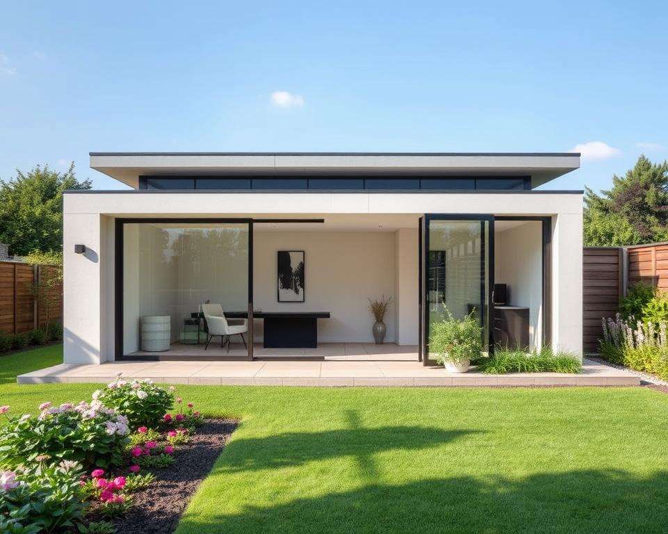 Die Gartenhaus Flachdach Vorteile: Ein Überblick