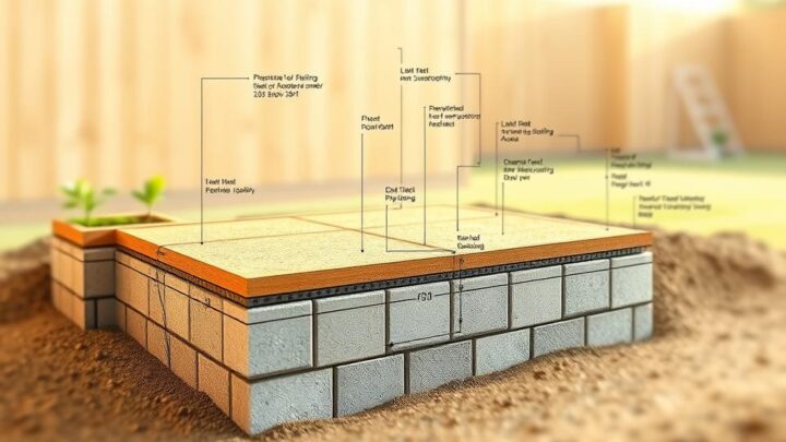 Gartenhaus-Fundament bauen – Schritt für Schritt erklärt