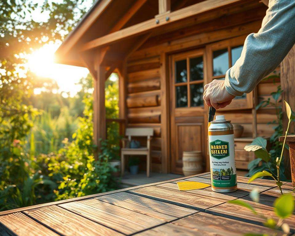 Gartenhaus Imprägnierung Schritt für Schritt