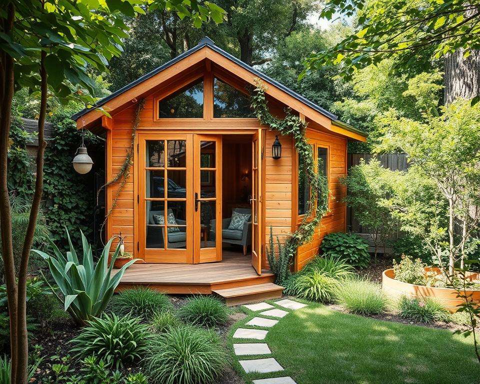 Gartenhaus Integration Garten