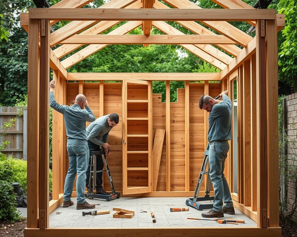 Gartenhaus Montage Expertenberatung