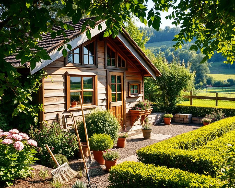 Gartenhaus Pflege und Instandhaltung