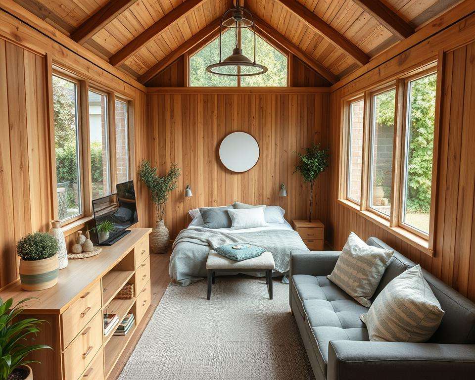 Gartenhaus Raumoptimierung