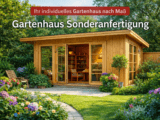 Gartenhaus Sonderanfertigung – Ihr individuelles Gartenhaus nach Maß