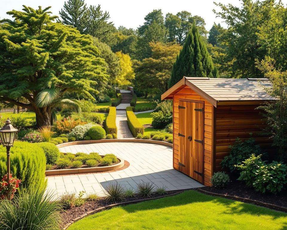 Gartenhaus Standortplanung