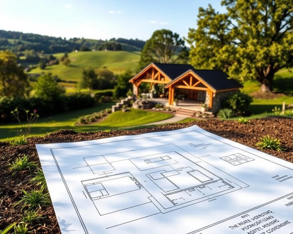 Gartenhaus Standortplanung