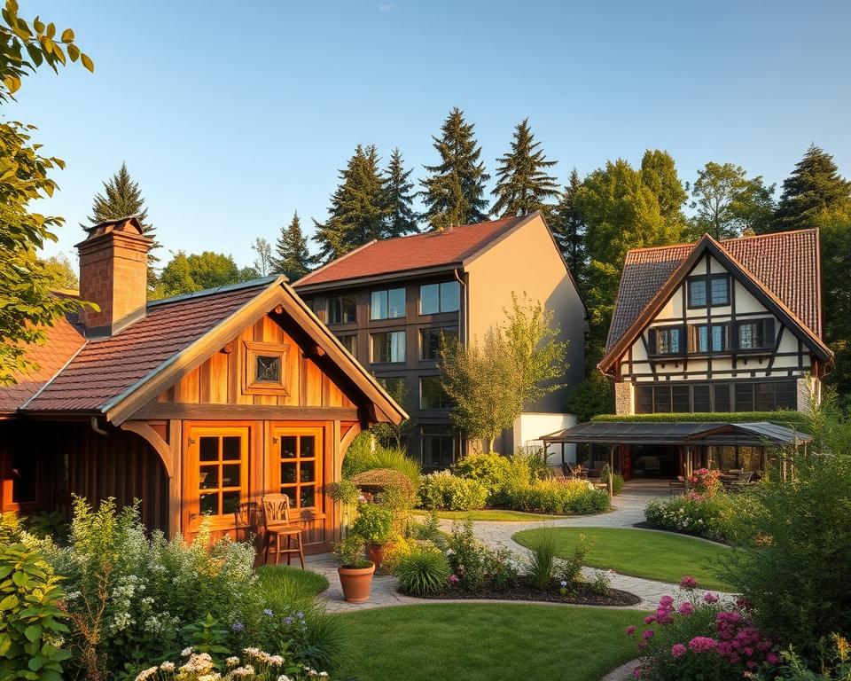 Gartenhaus Stilrichtungen