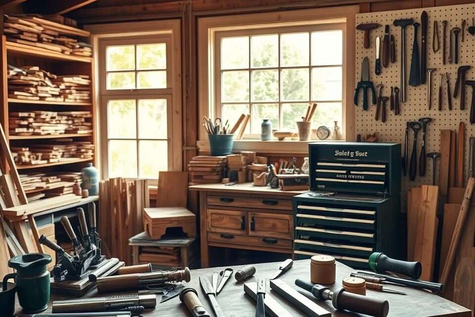 Ihr Gartenhaus als Holzwerkstatt: Planung und Einrichtung