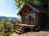 Gartenhaus am Hang bauen