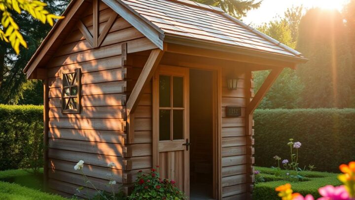 Gartenhaus aus Holz mit Satteldach für Ihren Garten – Vorteile und Nachteile gegenüber anderen Dacharten