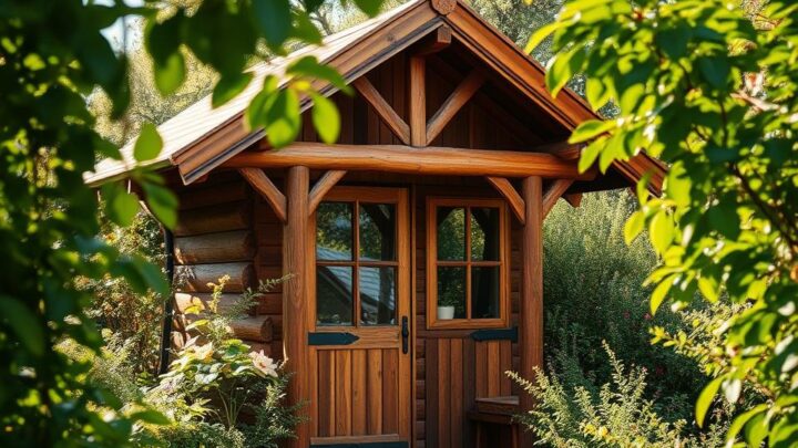Gartenhaus Massivholz: Natürliche Schönheit für Ihren Garten