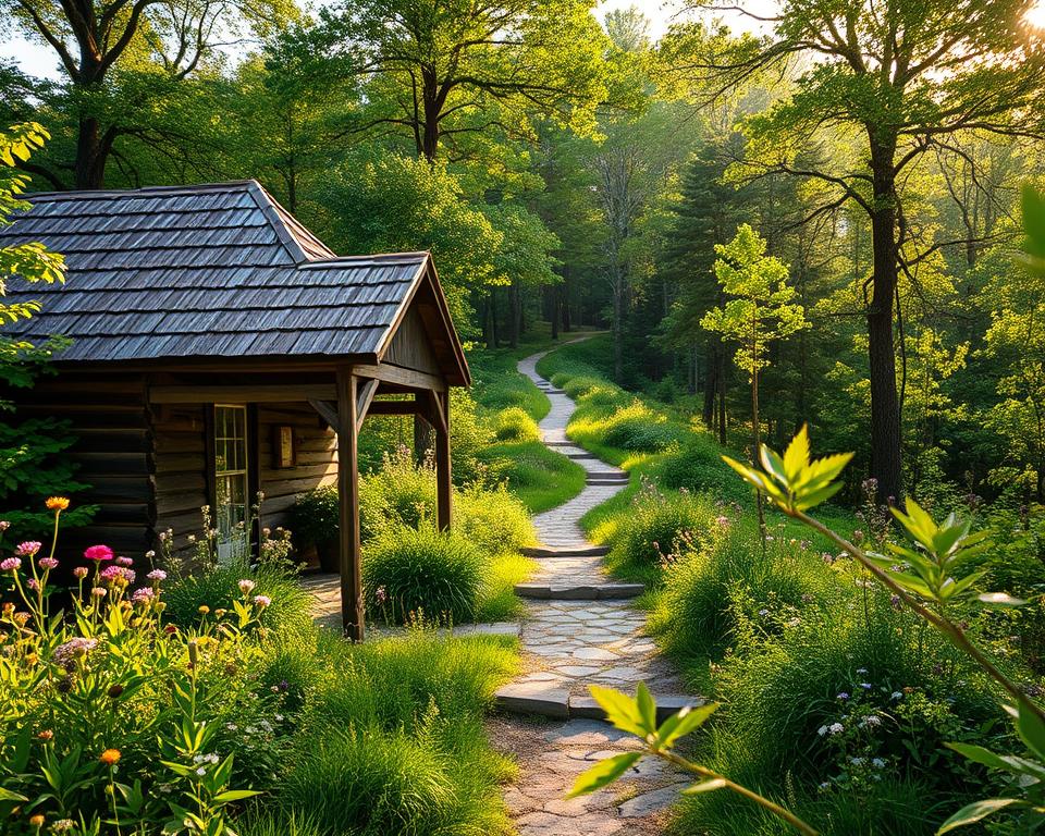 Gartenhaus im Naturschutzgebiet