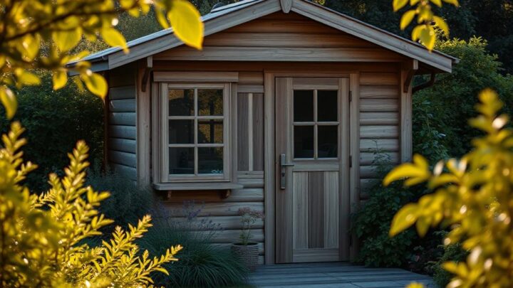 Gartenhaus vor Einbruch schützen – effektive Methoden